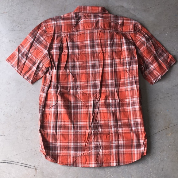 🆕Carhartt Short Sleeve Snap Down Relaxed Fit Shirt Men's ~ Size Medium - Picture 6 of 6